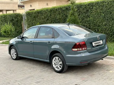 Volkswagen Polo 2019 года за 6 950 000 тг. в Шымкент – фото 3