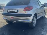 Peugeot 206 2004 года за 1 700 000 тг. в Уральск – фото 4