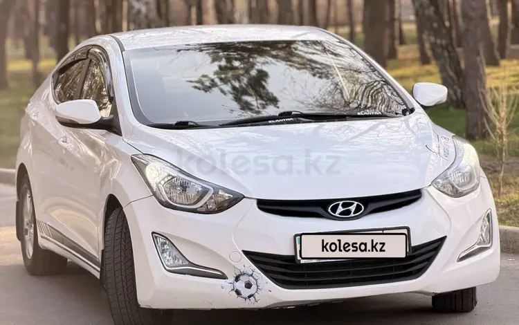 Hyundai Elantra 2013 годаүшін4 800 000 тг. в Алматы