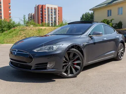 Tesla Model S 2014 года за 14 300 000 тг. в Алматы – фото 2