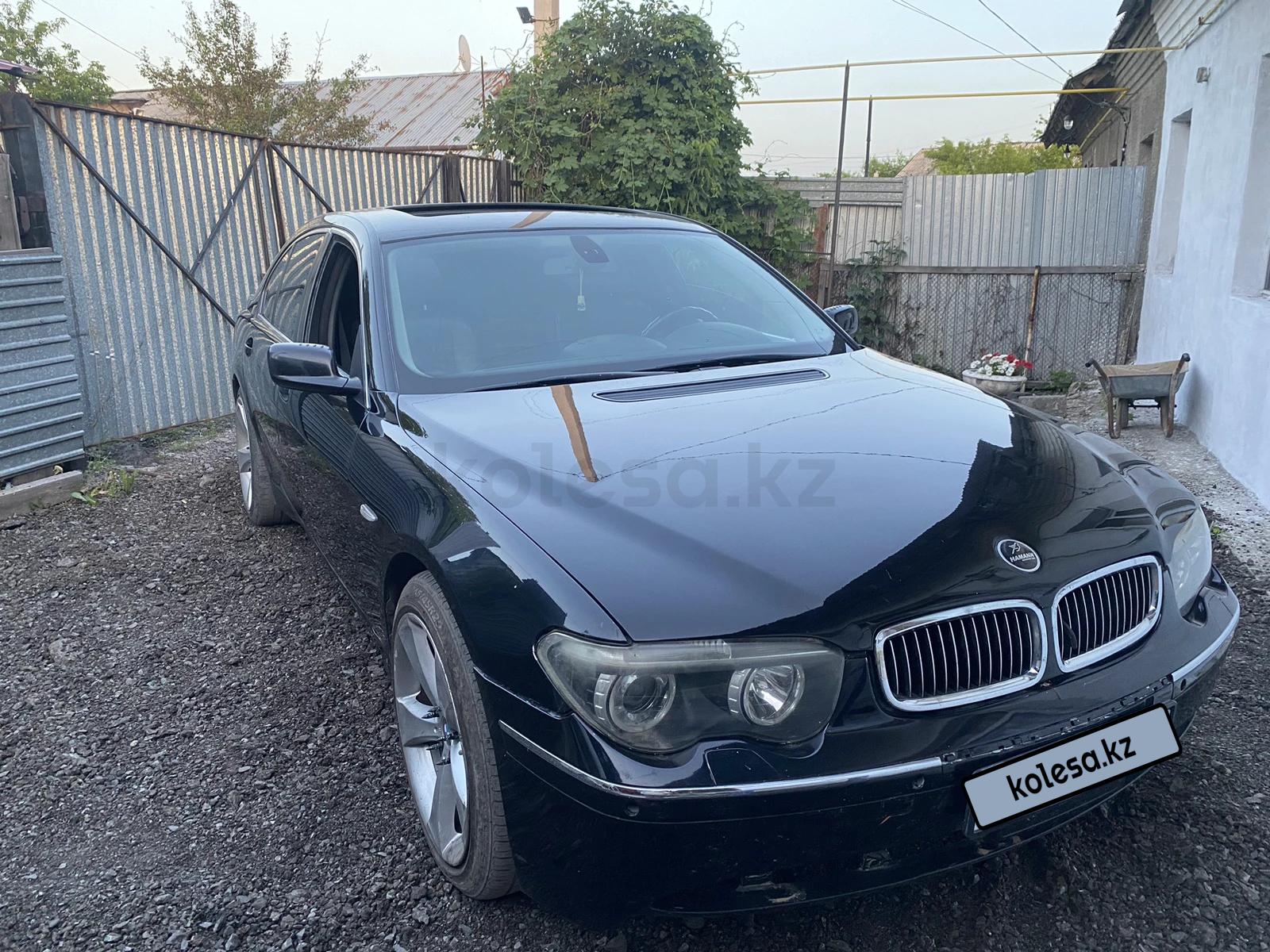 BMW 745 2002 г.