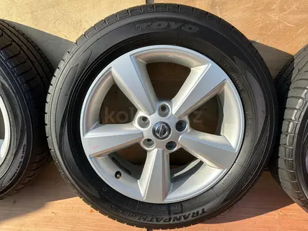 TOYO Tranpath mpZ 215/60R17 с дисками от Ниссан Кашкай 5*114.3 из Япон 21г за 220 000 тг. в Алматы – фото 5