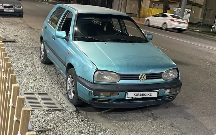 Volkswagen Golf 1993 года за 780 000 тг. в Алматы