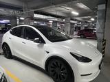 Tesla Model Y 2023 годаүшін22 500 000 тг. в Алматы – фото 4