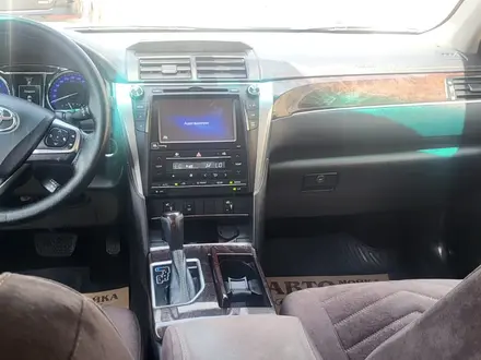 Toyota Camry 2017 года за 12 300 000 тг. в Шымкент – фото 8