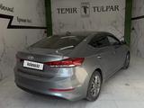 Hyundai Elantra 2018 года за 7 100 000 тг. в Шымкент – фото 3