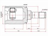 Шрус внутренний заднийfor11 750 тг. в Астана