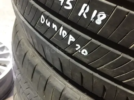 Резина летняя 225/45 r18 Dunlop, из Японии за 115 000 тг. в Алматы – фото 4
