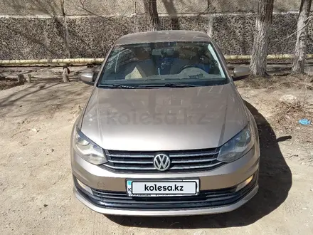 Volkswagen Polo 2016 года за 5 850 000 тг. в Жезказган – фото 3