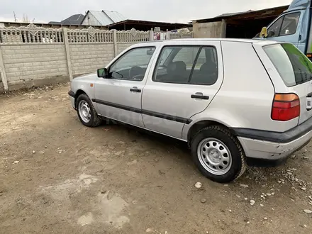 Volkswagen Golf 1993 года за 1 300 000 тг. в Тараз – фото 3