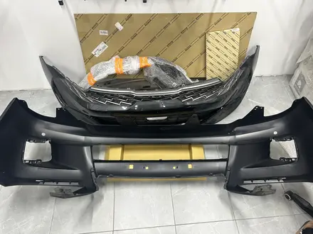 Бампер передний Lexus LX 570 2012-2015 ORIGINAL за 80 000 тг. в Алматы – фото 11