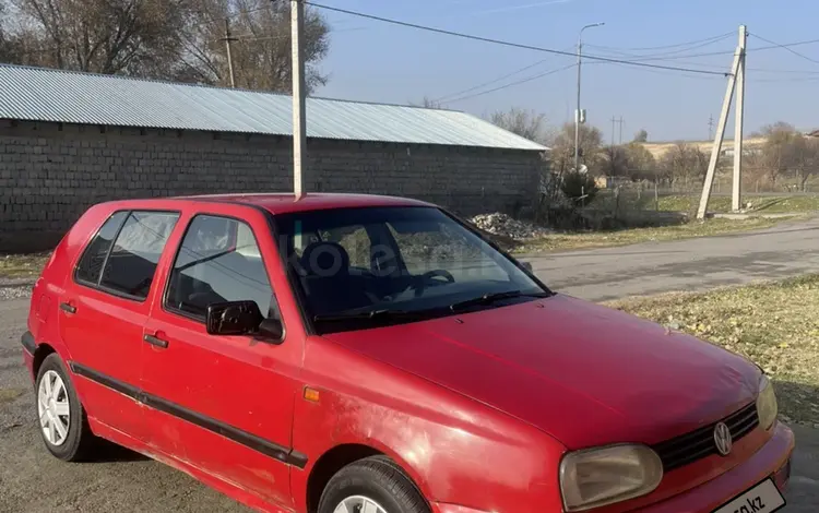 Volkswagen Golf 1993 года за 850 000 тг. в Аксукент