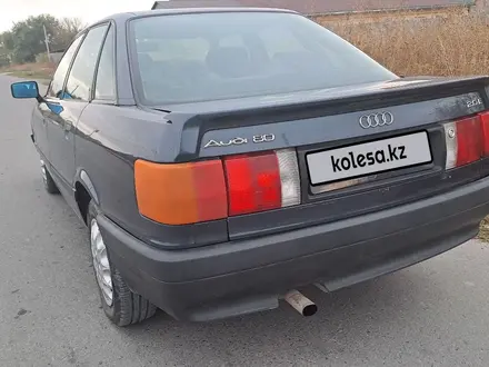 Audi 80 1990 года за 1 500 000 тг. в Талдыкорган – фото 2