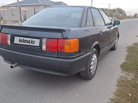 Audi 80 1990 года за 1 500 000 тг. в Талдыкорган – фото 4