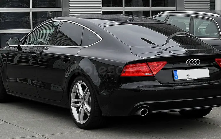 Оригинальные насадки на глушитель Audi A7 за 20 000 тг. в Алматы