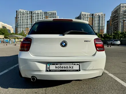 BMW 116 2012 года за 8 500 000 тг. в Алматы – фото 4