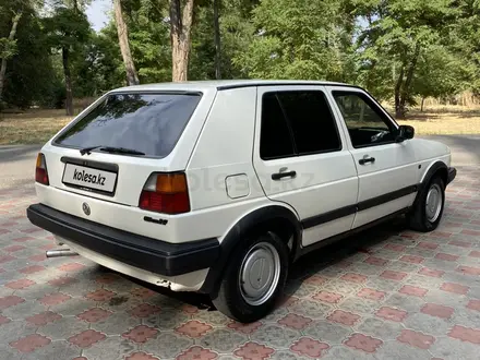 Volkswagen Golf 1992 года за 1 650 000 тг. в Тараз – фото 8