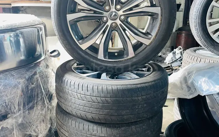КОМПЛЕКТ ДИСКОВ В МЕСТЕ С РЕЗИНОЙ ЛЕКСУС RX 350 (4 ПОКОЛЕНИЕ) 2019 за 1 000 тг. в Алматы
