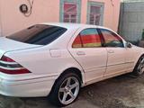 Mercedes-Benz S 320 1999 годаүшін2 300 000 тг. в Тараз – фото 5