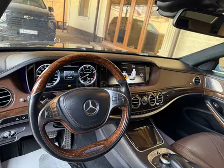 Mercedes-Benz S 63 AMG 2014 года за 30 000 000 тг. в Алматы – фото 16