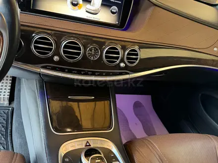 Mercedes-Benz S 63 AMG 2014 года за 30 000 000 тг. в Алматы – фото 21