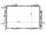 Радиатор двигателя за 37 200 тг. в Астана