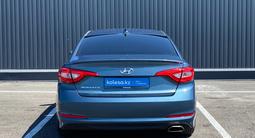 Hyundai Sonata 2016 года за 8 240 000 тг. в Шымкент – фото 4