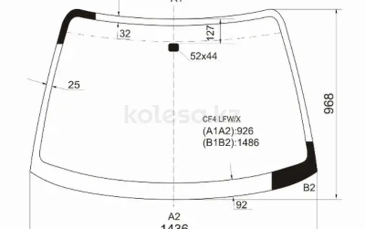 Стекло лобовоеүшін26 200 тг. в Астана