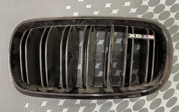 Декоративная решетка радиатора левая BMW X5-X6 F15-F16 за 35 000 тг. в Алматы