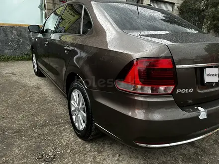 Volkswagen Polo 2015 года за 6 000 000 тг. в Алматы – фото 4