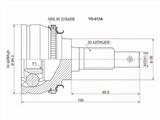 Шрус наружный , граната наружная за 13 800 тг. в Караганда
