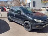 Peugeot 206 2005 года за 1 200 000 тг. в Астана – фото 2