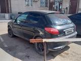 Peugeot 206 2005 года за 1 200 000 тг. в Астана – фото 4