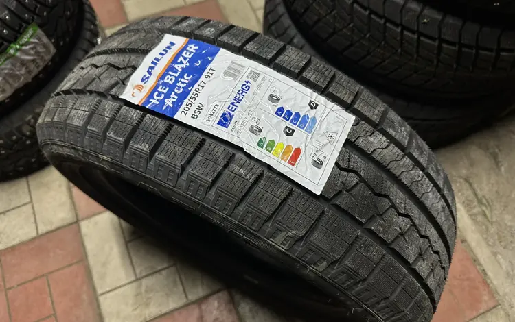 205/55R17 SAILUN липучки, мягкие, тихие, отличное сцепление на снегу   за 32 000 тг. в Астана