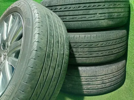 Диски с шинами Bridgestone 215/55 R17 PSD 5/114, 3 Toyota за 250 000 тг. в Алматы – фото 5