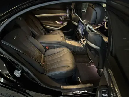 Mercedes-Benz S 63 AMG 2013 года за 32 800 000 тг. в Алматы – фото 22