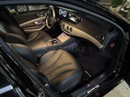 Mercedes-Benz S 63 AMG 2013 года за 32 800 000 тг. в Алматы – фото 24