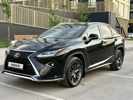 Lexus RX 200t 2017 года за 17 800 000 тг. в Астана