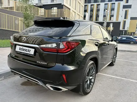 Lexus RX 200t 2017 года за 17 800 000 тг. в Астана – фото 5