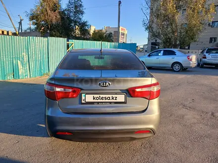 Kia Rio 2014 года за 6 500 000 тг. в Кызылорда – фото 4