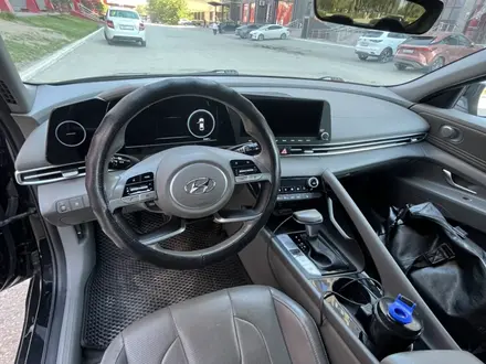 Hyundai Elantra 2022 года за 9 300 000 тг. в Актобе – фото 8