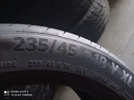 Continental premium contact 6 235/45 R18 за 60 000 тг. в Алматы – фото 4