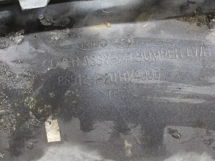 Накладка на передний бампер Kia Sorento 20- за 25 000 тг. в Караганда – фото 2