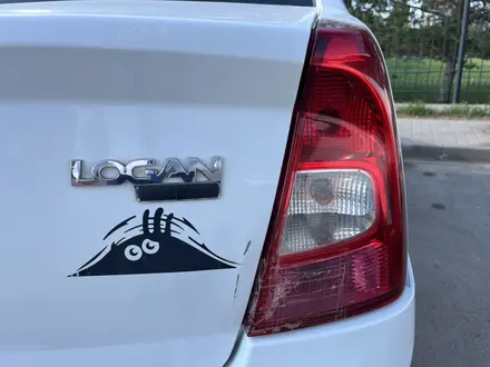 Renault Logan 2014 года за 2 200 000 тг. в Астана – фото 9
