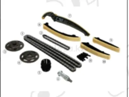 Комплект грм,цепи,натяжитель,прокладки на m642 дизель за 585 000 тг. в Астана