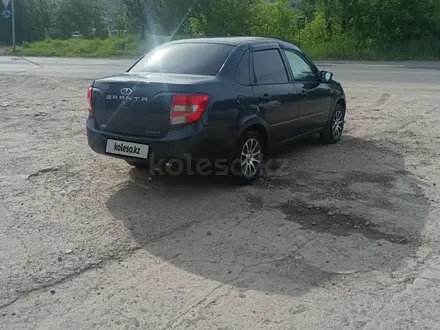 ВАЗ (Lada) Granta 2190 2013 года за 2 330 000 тг. в Усть-Каменогорск – фото 4