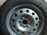 Резину с дисками б/у на ваз без шипов 4шт за 60 000 тг. в Караганда – фото 4