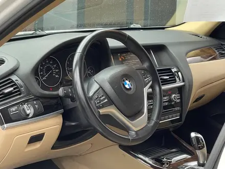 BMW X3 2016 года за 12 290 000 тг. в Алматы – фото 9