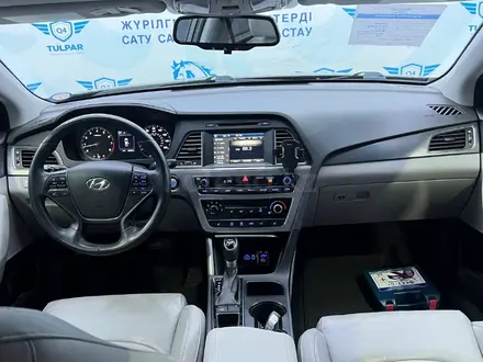 Hyundai Sonata 2016 года за 10 000 000 тг. в Алматы – фото 5