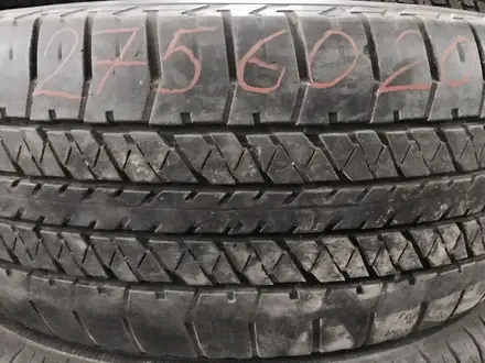 1 летняя шина Bridgestone 275/60/20 за 29 990 тг. в Астана – фото 2